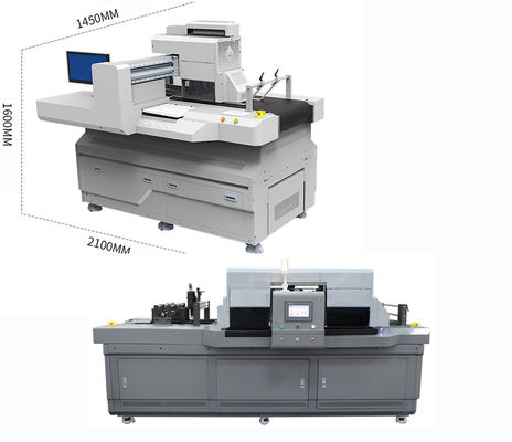 เครื่องพิมพ์ UV Single Pass พร้อมระบบการบรรทุก / ขนของที่สามารถปรับแต่งได้ด้วยอัตโนมัติ