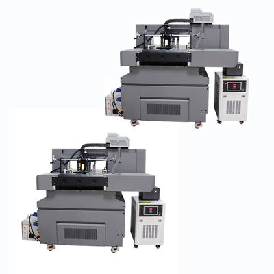 เครื่องพิมพ์ UV ที่มีความสามารถหลากหลาย เครื่องพิมพ์ขวดที่ตั้งบนเตียงเรียบ พร้อมแสงแห้ง UV LED