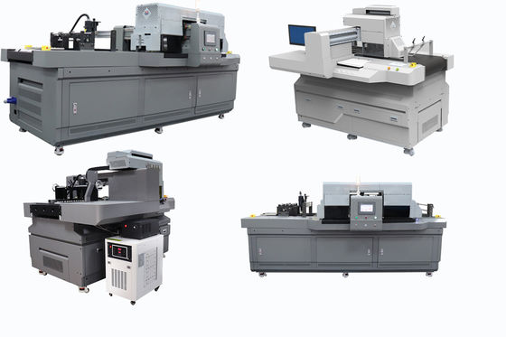 เครื่องพิมพ์ยูวีแบบ Flatbed Single Pass ขอบตัดเครื่องพิมพ์ยูวี LED Ricoh Gen 5 Nozzle