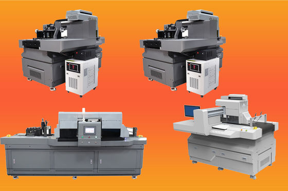 USB 3.0 อินเตอร์เฟส UV Printer เครื่องพิมพ์ขวดแบบ flatbed พร้อมโปรแกรมพิมพ์