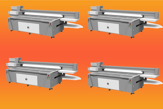 เครื่องพิมพ์ UV ที่มีพลังงานสําหรับการพิมพ์รูป แรงไฟ 50Hz/60Hz และ 4130 X 2000 X 1300mm