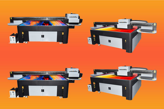1440dpi UV Flatbed Printer With RICOH G5 Nozzle LED Environmental UV Ink USB 3.0 อินเตอร์เฟส