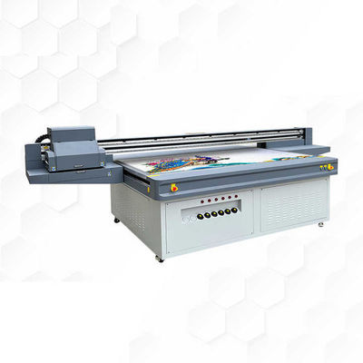 เครื่องพิมพ์ขนาดใหญ่ขนาด 30m2/Hr ความเร็ว Piezo Inkjet พร้อมหัวพิมพ์ 2 Ricoh