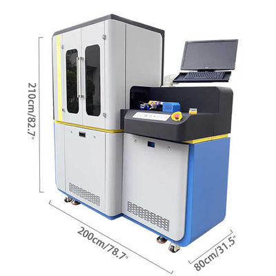 เครื่องพิมพ์ UV Inkjet กว้าง 40-120 มิลลิเมตร พร้อมจอสัมผัสและ USB 30