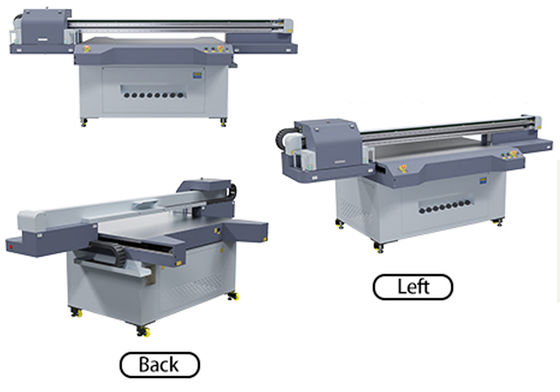 เครื่องพิมพ์แผ่น UV ที่มีหัวพิมพ์ Epson DX5 และโครงสร้างกรอบเหล็ก
