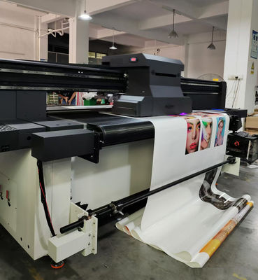 CMKY White Inkjet Roll To Roll Printer กับความเร็วการพิมพ์สูงถึง 200 ตารางเมตร