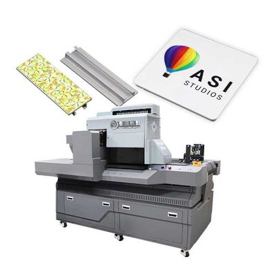 เครื่องพิมพ์ยูวีแบบพิมพ์เร็วแบบเดียว พร้อมเครื่องฉีด Ricoh Gen 5 และไฟฟ้า AC 220V / 50Hz / 60HZ