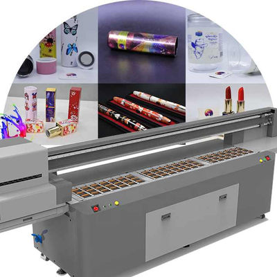 เครื่องพิมพ์การ์ด LED UV ที่ทันสมัย ขนาดอุปกรณ์ 2500 X 1000 X 1300mm