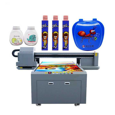 โครงสร้างกรอบเหล็ก กระบอกเครื่องพิมพ์ UV ขับเคลื่อนโดย XAAR 1201 ช่องฉีดสําหรับผลงานที่คงที่