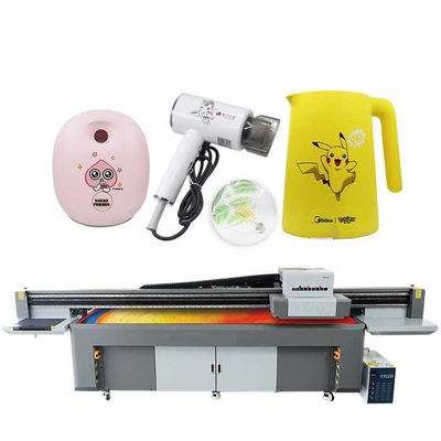 4 และ 8 ซิลินเดอร์เครื่องพิมพ์ UV ระดับสีเทา ด้วยปริมาณน้ําตกลง 2.5PL และน้ําหนัก 760KG