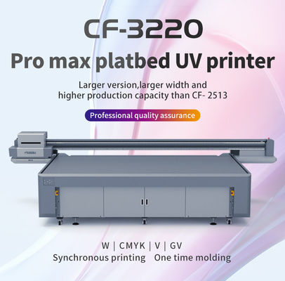 600npi Orifice 1280 760KG UV Printer สําหรับธุรกิจ