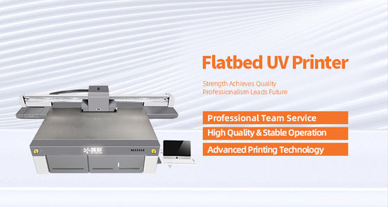 2 หัวพิมพ์ เครื่องพิมพ์ UV ขนาดใหญ่