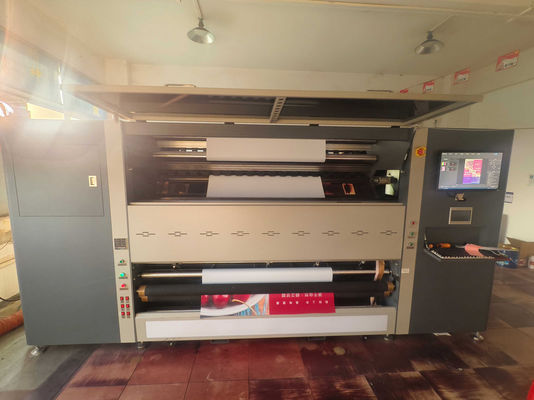 4 / 8 สี 320cm รูปแบบใหญ่ สี sublimation เครื่องพิมพ์ธงความเร็วสูง สําหรับการทําธงตามสั่ง