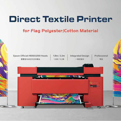 เครื่องพิมพ์ธงระดับสูง MainTop Rip Software และ Epson I3200-A1 Printhead พร้อม 3L Ink Volume