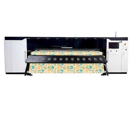 เครื่องพิมพ์ธงความละเอียด 4800 X 1200 Dpi พร้อมพลังงานรวม 14KW และปริมาณหมึก 3L