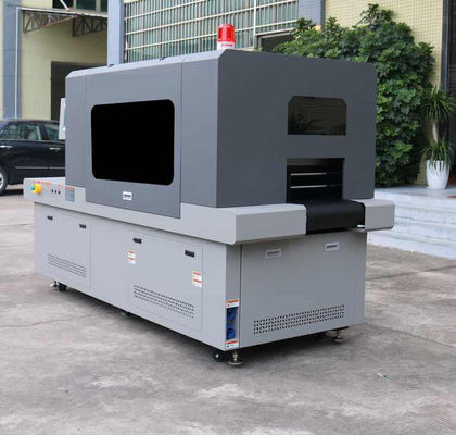 โปรแกรมการพิมพ์ เครื่องพิมพ์ยูวีแบบผ่านเดียว พร้อมไฟฟ้า AC 220V / 50Hz / 60HZ และความกว้างปานกลาง 0-50cm