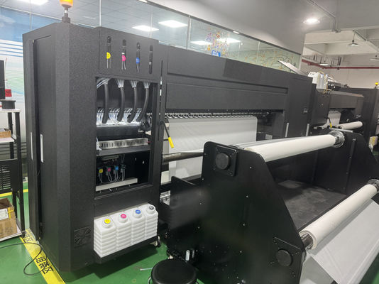 เครื่องพิมพ์ผ้าความแม่นยําสูง ด้วยเทคโนโลยีจุดเปลี่ยน VSD และ 8 ช่อง