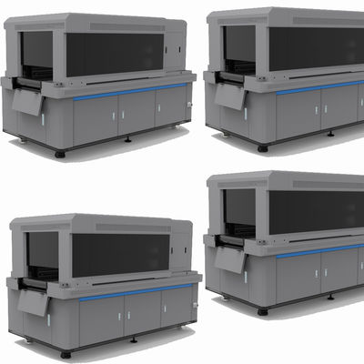 Print Medium Height 0-10cm Single Pass UV Printer 2100x1450x1600mm Equipment Dimension Up To 200 Sqm/h Printing Speed