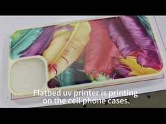 เครื่องพิมพ์พาณิชย์ AC220V 50HZ เครื่องพิมพ์แบบดิจิตอลยูวีที่มีความแรง