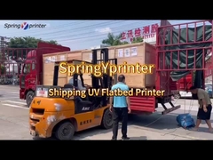 เครื่องพิมพ์ภาพ UV LED พร้อมสีขาวและโหมดการพิมพ์น้ํามันเบา