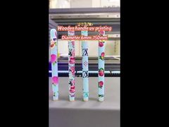 เครื่องพิมพ์ยูวีคอมแพคท์ กระบอก เตียงเรียบ UV Canvas Printer กระบอก